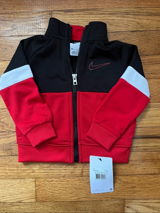 Nike Other - NWT Nike Red, Black and White Toddler Zip-Up Jacket